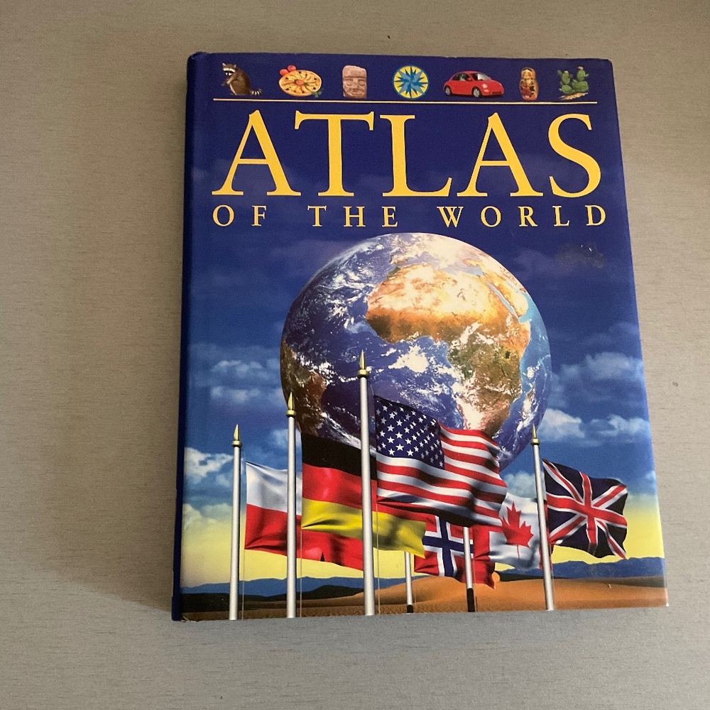 ATLAS OF THE WORLD book